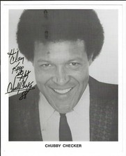 Chubby Checker Signed 8 x 10 Photo / Autographed Singer