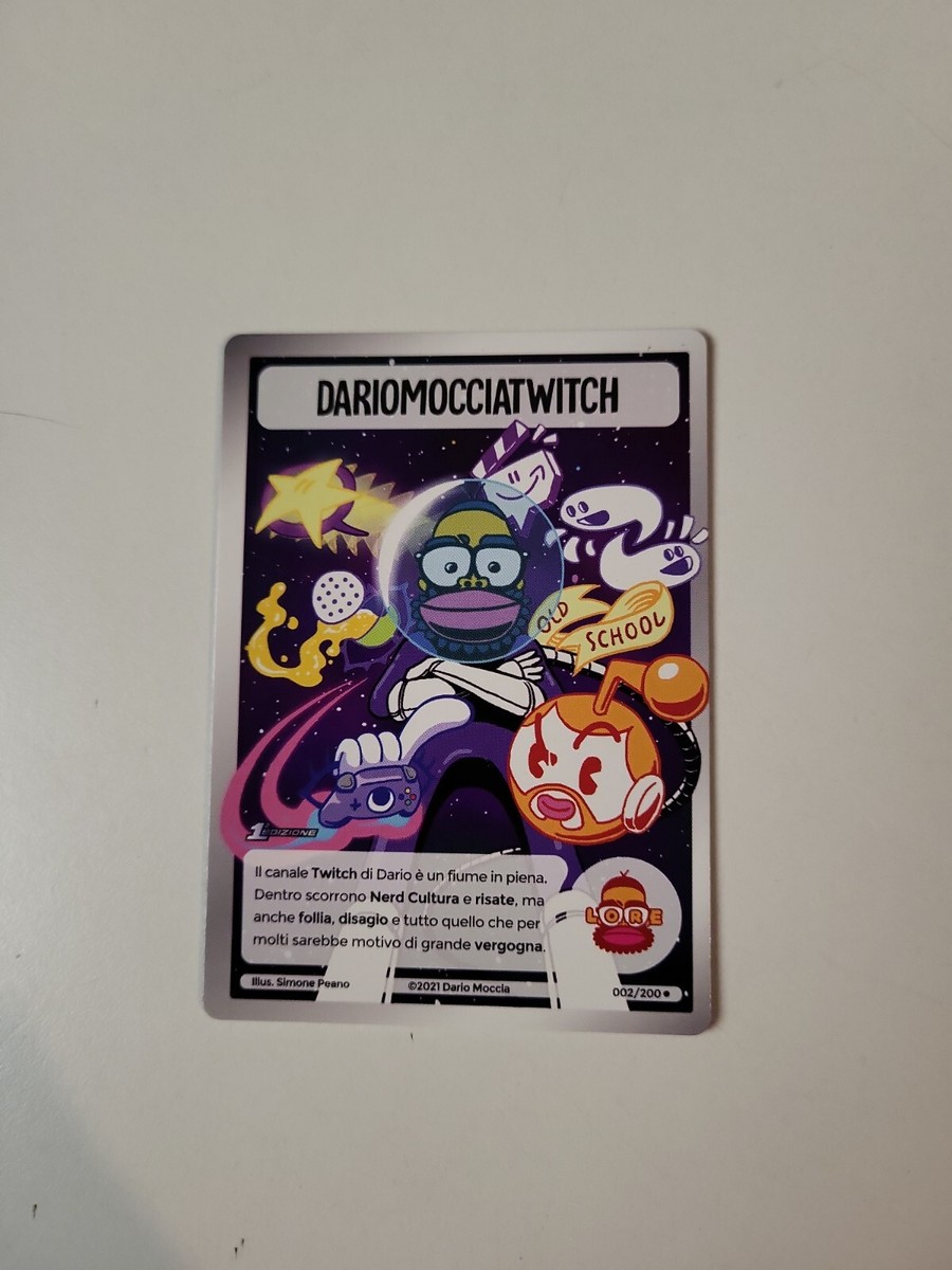 Dario Moccia Lore Prima Edizione [SCEGLI LA CARTA] 50% sconto