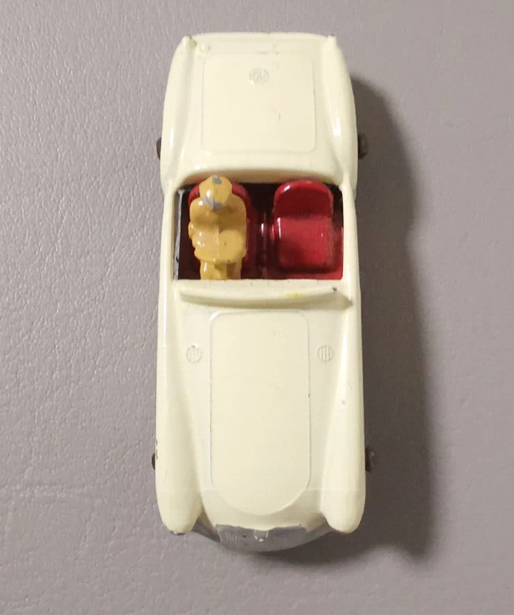 Matchbox No. 19 MGA Sports Car by Lesney ohne OVP Vintage England ca. 5,5 cm - Bild 4 von 4