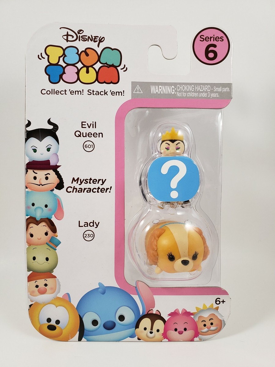 Tsum Tsum Series 6 Evil Queen Lady And A Mystery Character | eBay