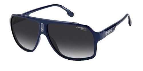 CARRERA 8038/S 009V Z0 Sunglasses Grey Blue Frame Blue 