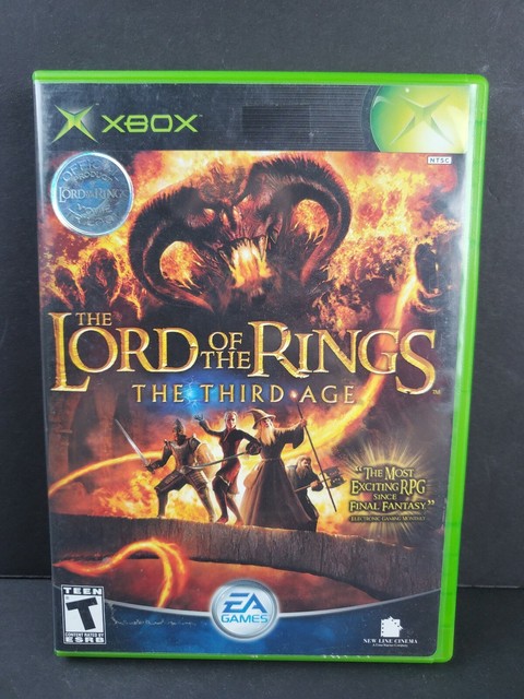 Lord of the Rings The Third Age (Microsoft Xbox, 2004) Complete Game TESTED LOTR | eBay