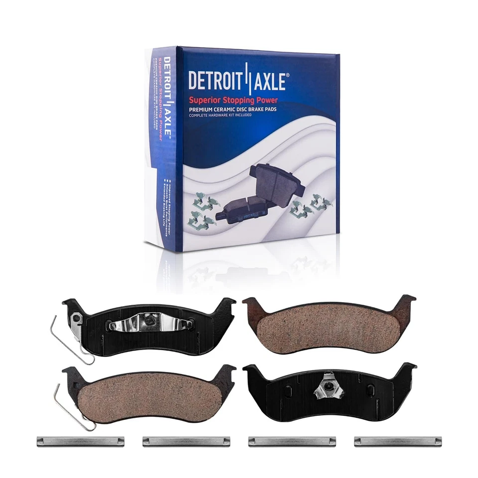 Front Rear Ceramic Brake Pads for Crown Victoria Town Car Grand Marquis Marauder - Image 4 of 4