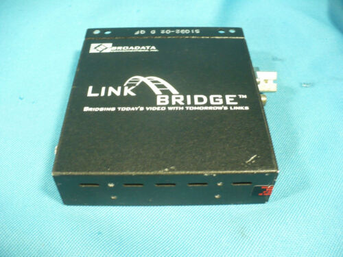 Broadata Link Bridge LB-DVI-Tx LBO-DVI-AD-T-M-SC-LBK DVI Fiber Extender Transmit - Afbeelding 1 van 7