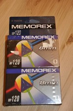 New MP 120 Memorex 120-Minute 8mm Video Cassette Tape 2-Pack  Discontinued 
