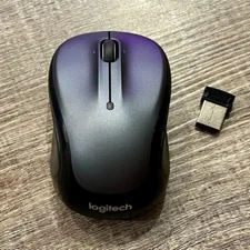 Logitech M325S Wireless Optical Mouse + 2.4 GHz USB Receiver PC/MAC- Dark Silver