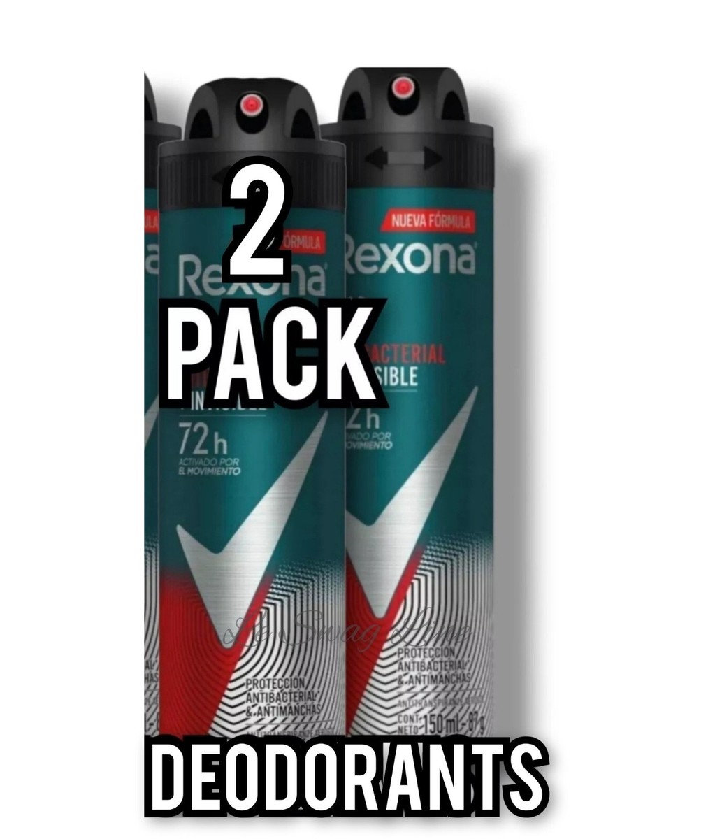 REXONA ANTIMANCHAS 72H INVISIBLE SPRAY DEO ARMPIT PARA HOMBRE 150