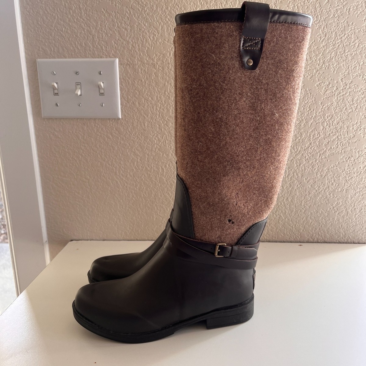 UGG Australia Korynne Waterproof Wool Cozy Pull-On Women's Boots