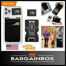 Sleek Adhesive Gecko Phone Wallet - Carry Cash & Cards in Minimalist Style