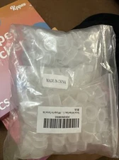 Tattoo Ink Cups Mixed Size Permanent Clear Holder Container 100pcs