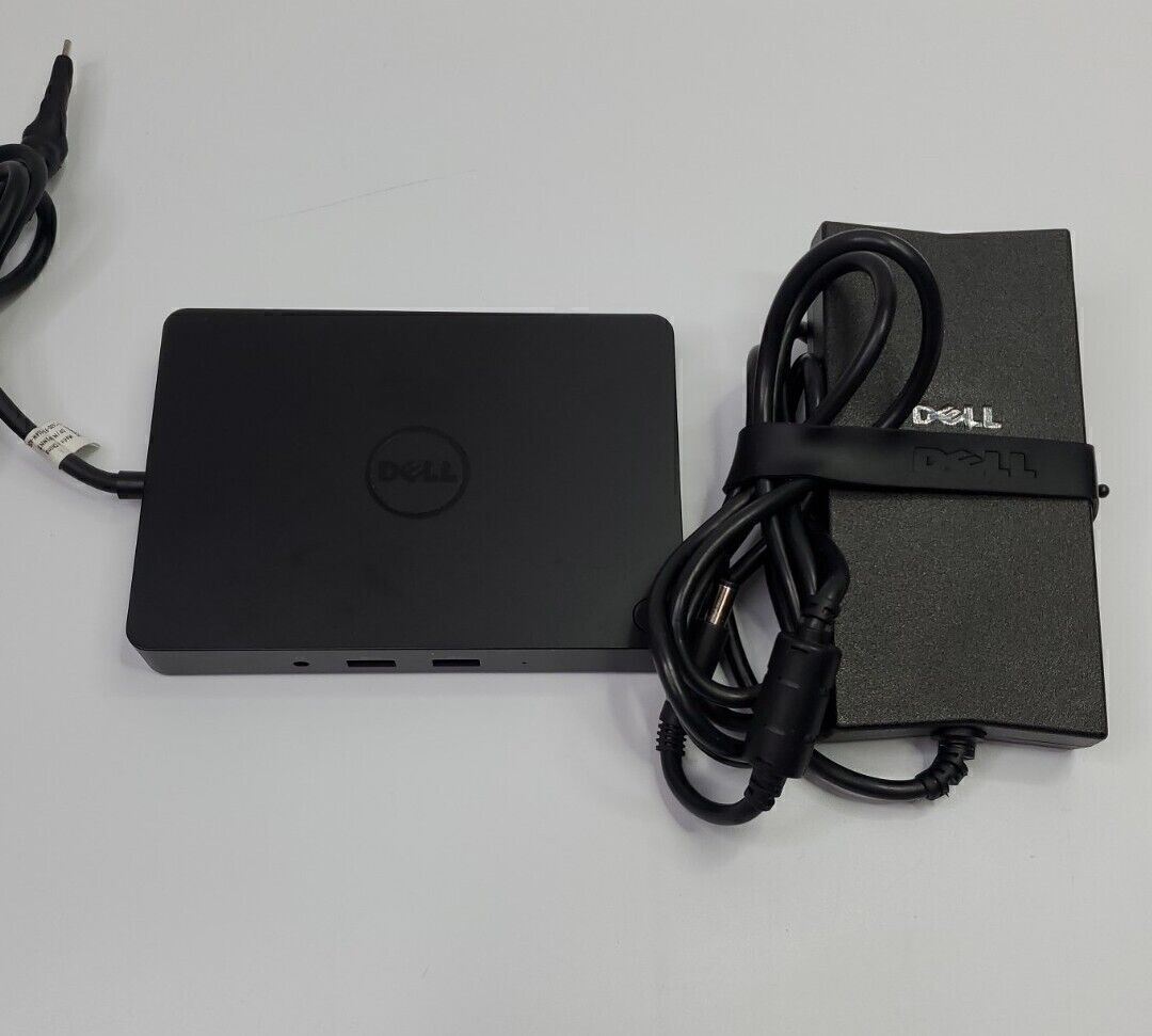 Dell WD15 USB-C  Docking Station  w/ 130W Power Adapter