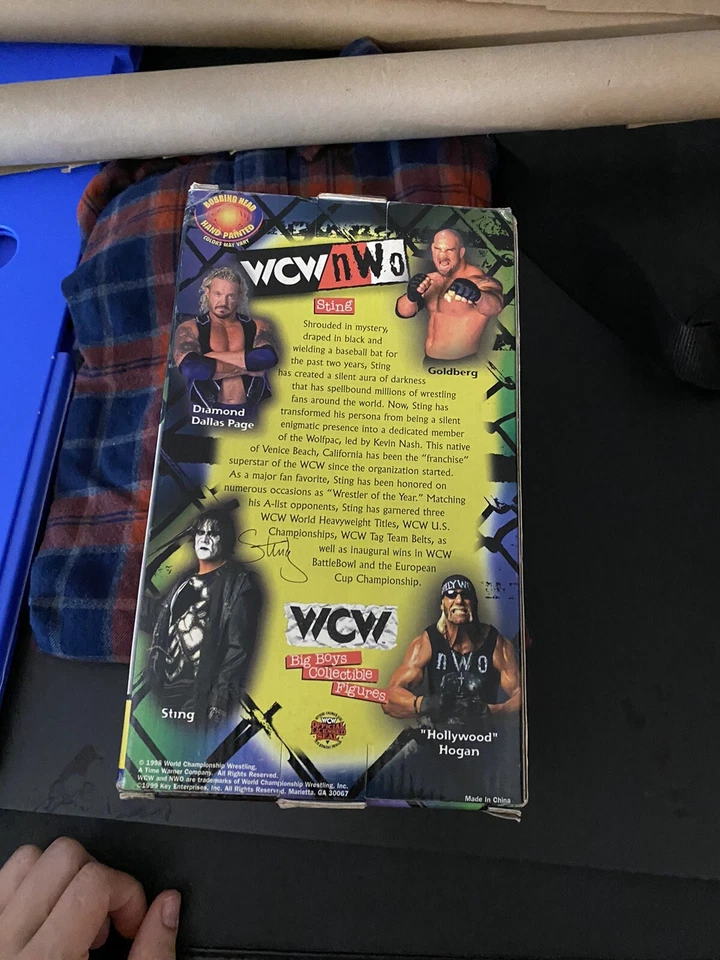 Bobblehead WCW/WWF/WWE RARO DDP Diamond Dallas Page, ¡de colección y agotado! Foto 2 de 2
