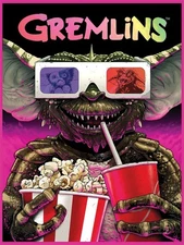 Gremlins 80's Horror Movie Poster