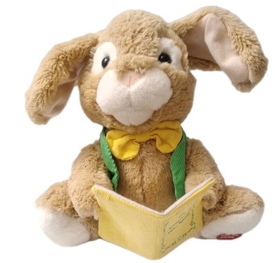 Adventures Of Peter Rabbit Animated Talking Plush Cuddle Barn Tested W/Batteries