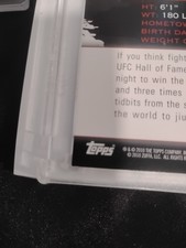 Carte Keith Jardine Topps UFC 2010 – Rookie Auto #FA-KJ, Autographe