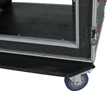 Gator 8U Shock Audio Road Rack Case w/ Casters - Image 4 of 4