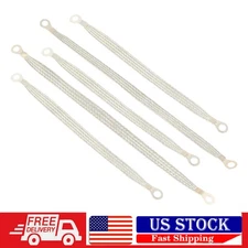 5× Universal Automotive Ground Strap Tinned Copper Car Engine Ground Strap Cable