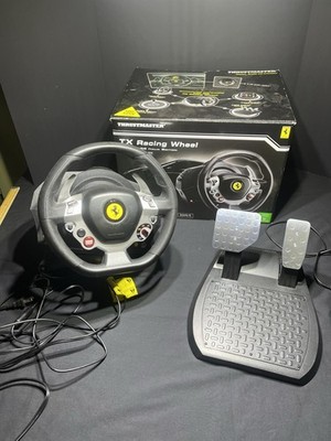 Thrustmaster Ferrari 458 Italia Racing Wheel Set W/ Force Feedback VGC