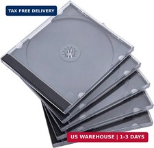 10.4 mm Standard Single Clear CD Jewel Case w...