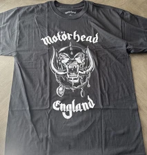MOTORHEAD England T-shirt, Short Sleeve Cotton T-shirt, Size XL NEW!!