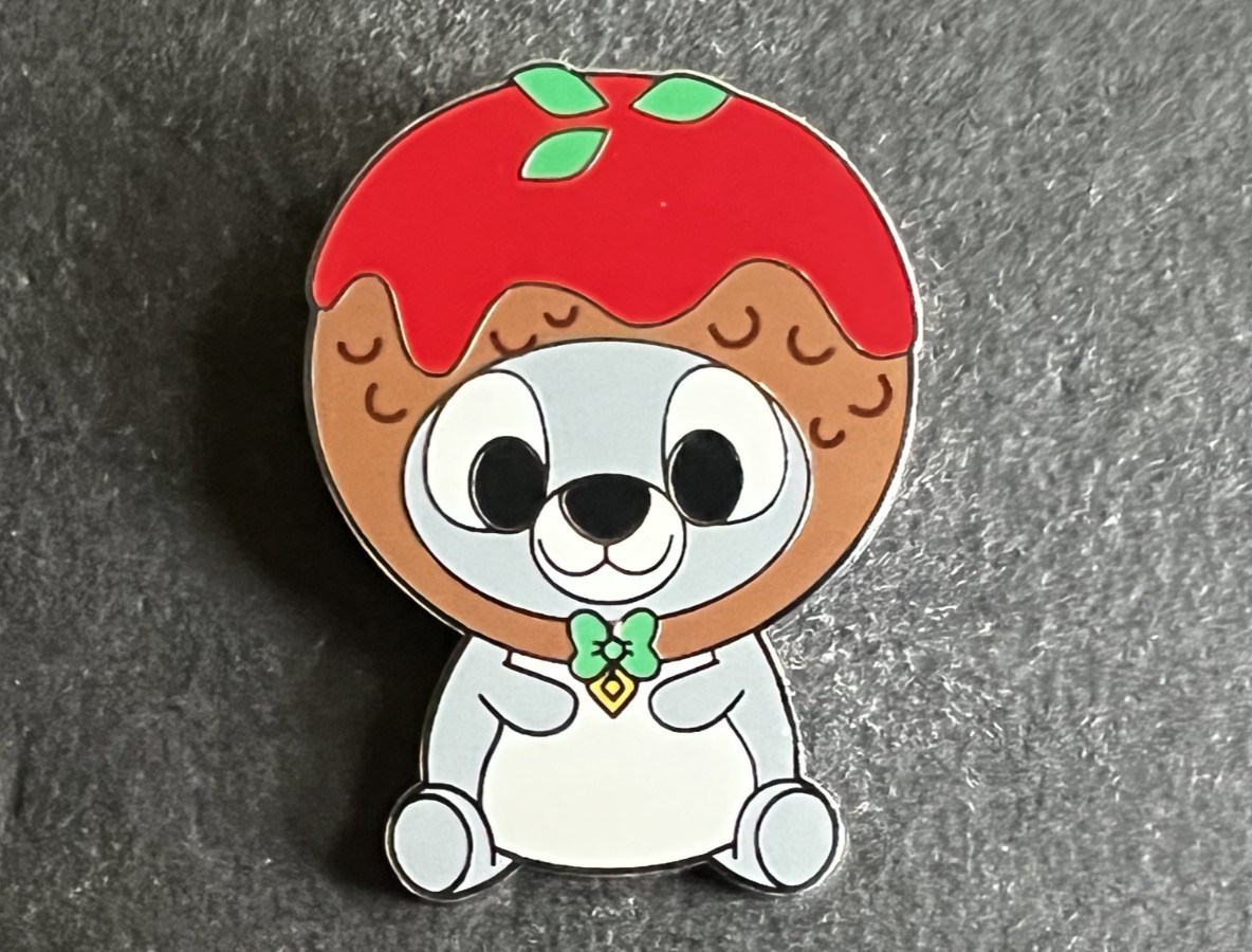 Tramp Wearing a Meatball Hat - Mini Mix Its Mystery - Series 2 Disney Pin 185964