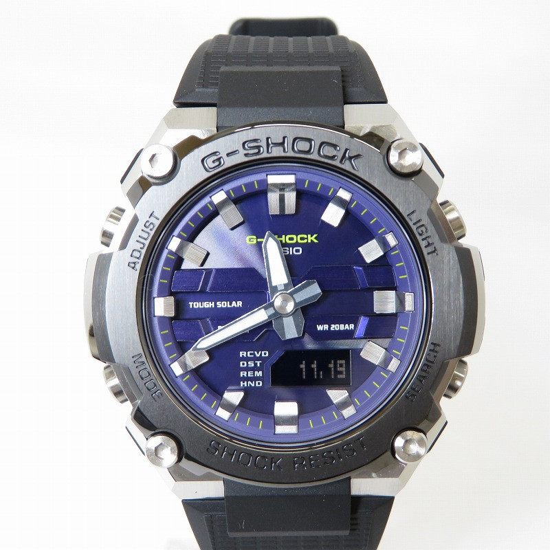 USED CASIO G-Shock GST-B600A-1A6JF Black Case Size 4.2cm