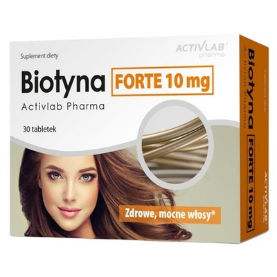 Activlab Pharma Biotin Forte 10 mg, 30 Tabletten