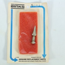 BINKS SPRAY GUN 59-10 FLUID CONTROL TIP ASSEMBLY FOR WREN B AIRBRUSH NOS.