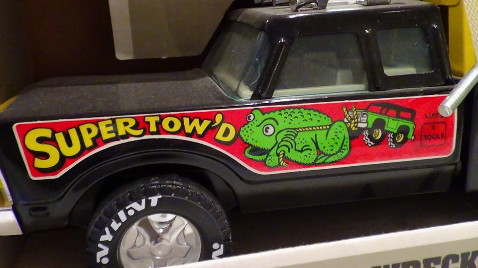 Grúa Ford F-250 Ranger 74 Super Tow'd 74 NYLINT Cadet 725 1979 nueva en caja EE. UU. Foto 2 de 4