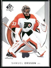 2024-25 SP Authentic Samuel Ersson #55 Philadelphia Flyers