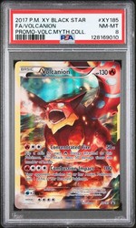 Volcanion XY185 XY Black Star Promo Full Art Holo