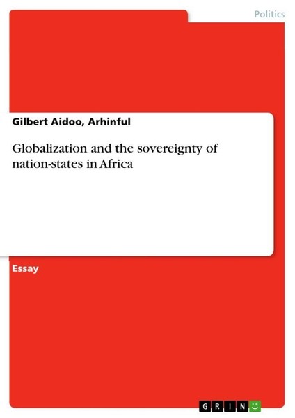 Globalization And The Sovereignty Of Nation-States In Africa Arhinful Aidoo-image