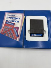 Vintage 1979 INTELLIVISION NFL FOOTBALL Video Game CIB Box Overlays Playbooks