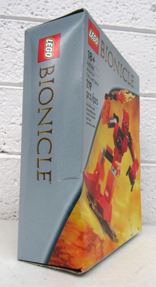 LEGO Iconos Bionicles Tahu y Takua 40581 Nuevo En Caja Sellada 219 piezas Foto 2 de 4