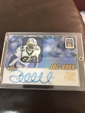 Joe Horn 2001 Topps Finest Auto #FA-JH Authentic On Card Autograph SAINTS