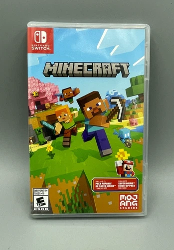 Minecraft - Nintendo Switch Game w/ Card Opened Case!