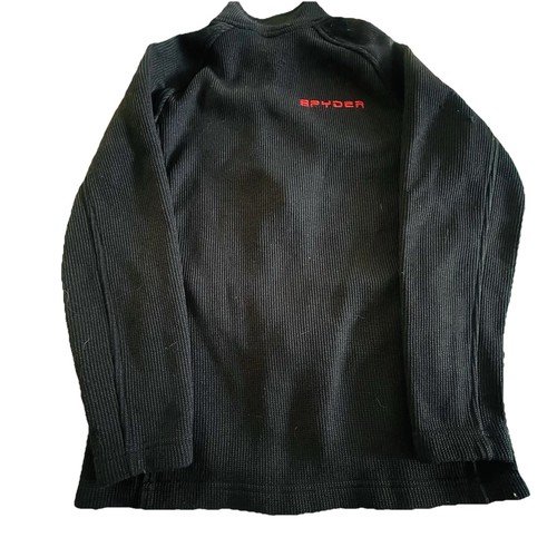 Spider Black Zip Up Sweater/Jacket Youth, Size M (10-12) - Picture 8 of 12