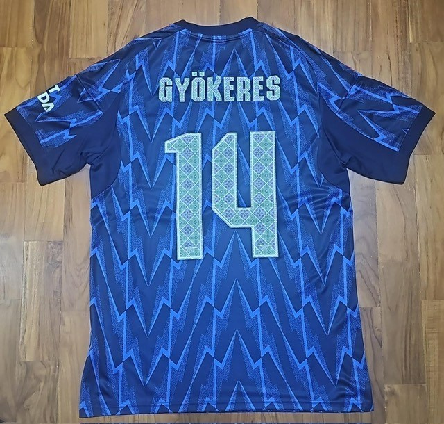 【新品タグ付】25/26アーセナル アウェイジャージ 14 番 GYÖKERES Arsenal adidas 25/26 Third Shirt | 14 Gyokeres | NEW with