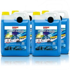 4x 5 L LITER SONAX ANTIFROST&KLARSICHT KONZENTRAT FROSTSCHUTZ WASCHANLAGE