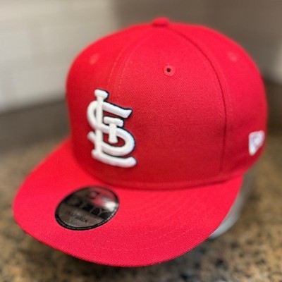 St Louis Cardinals MLB Baseball New Era 9FIFTY Snapback Hat Cap Red New