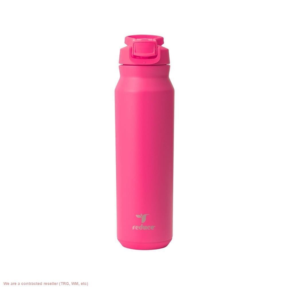 Reduce 32oz Hydrate Stainless Steel Water Bottle Dark Pink