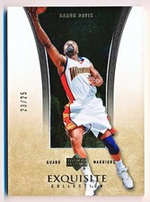 2004-05 Upper Deck Exquisite Collection Baron Davis Gold #25 (23/25)