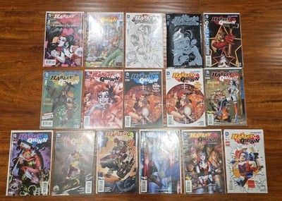  Harley Quinn 15 Book LOT  #0 1 2 4 5 7 8 9 10 12 Director s Cut DC 2014 New 52