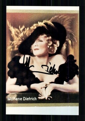Marlene Dietrich Foto Original  Signiert # BC 225111