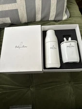 BABY'S BREW PORTABLE TRAVEL BOTTLE WARMER SET ~ WHITE T5-18B