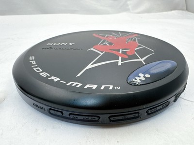 【超希少】SONY CD WALKMAN D-EJ775 SPIDER-MAN SONY D-EJ775 Portable CD player Walkman Spiderman Good | eBay