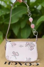 NWT Coach Nolita 19 With Sparkly Butterfly Print CCF58