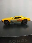 Vintage 1969 Hot Wheels Redline Funny Car:  Yellow Don Prudhomme Snake