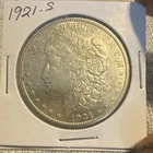 Morgan 1921-S Silver Dollar Mint Uncirculated $1 Coin  XF to AU condition???