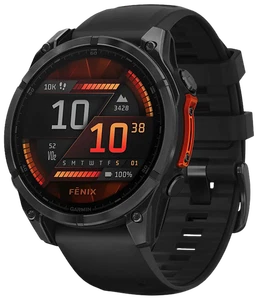 Garmin fenix 8 (47mm) AMOLED Saphir/Sapphire solaire Multisport GPS Smartwatch